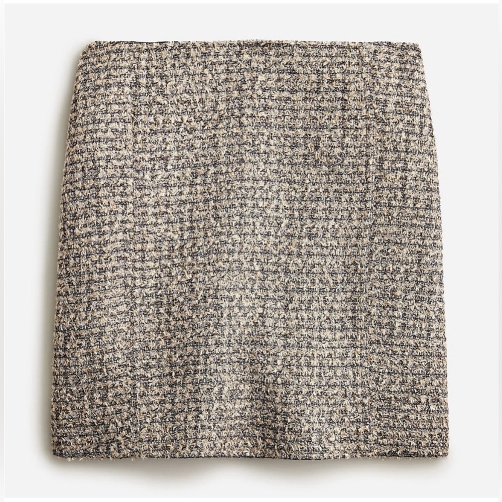 NEW WITH TAGS J. CREW COLLECTION Tweed Mini Skirt - Picture 5 of 6
